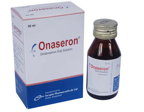 Onaseron 4 mg/5 ml Packaging