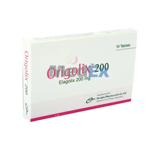 Origolix 200 mg Packaging