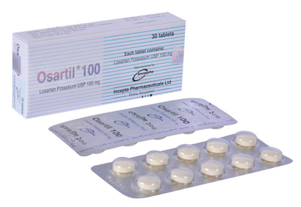 Osartil 100 mg Packaging