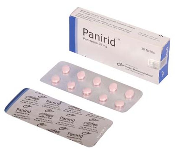 Panirid 20 mg Packaging