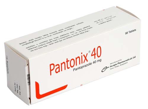 Pantonix 40 mg Packaging