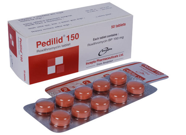 Pedilid 150 mg Packaging