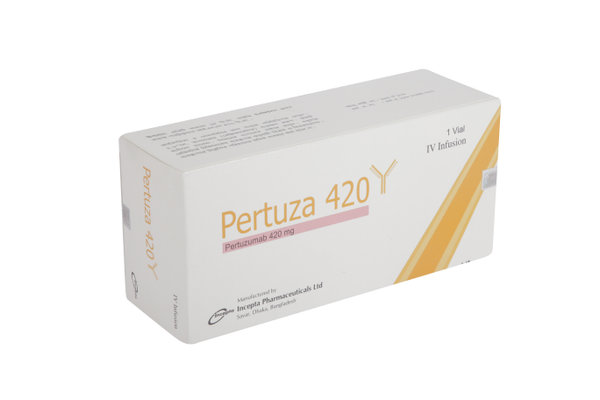 Pertuza 420 mg/14 ml Packaging