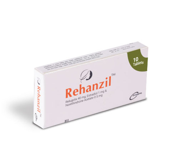 Rehanzil 40 mg+1 mg+0.5 mg Packaging