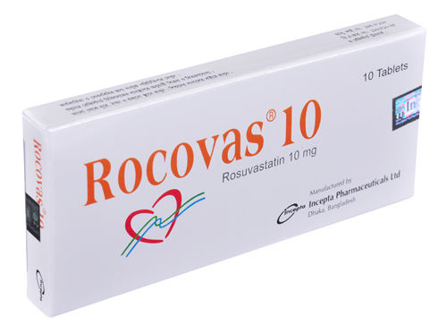 Rocovas 10 mg Packaging
