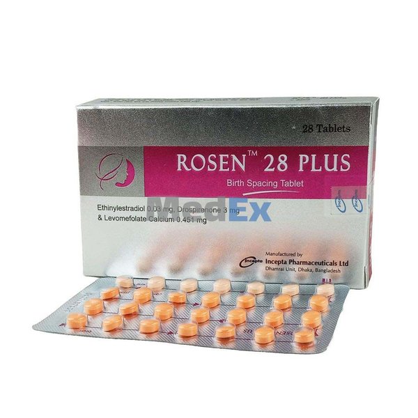 Rosen Plus 0.03 mg+3 mg+0.415 mg Packaging