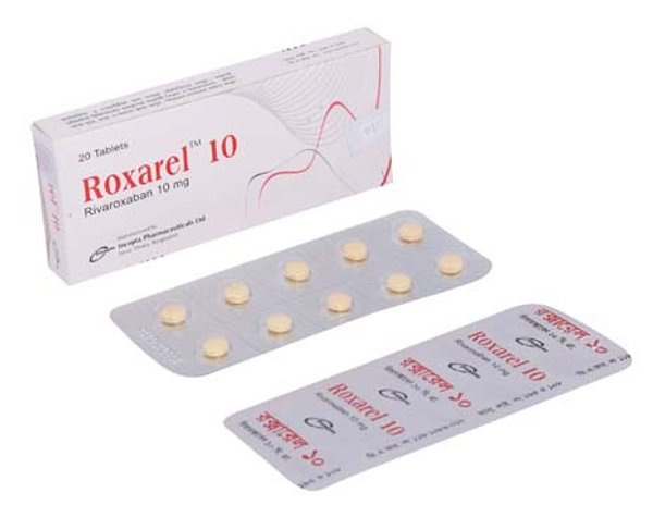 Roxarel 10 mg Packaging