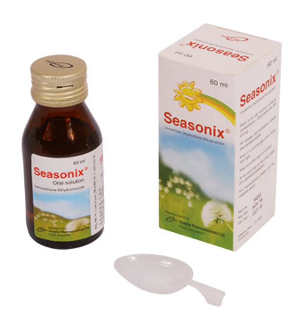 Seasonix 2.5 mg/5 ml Packaging