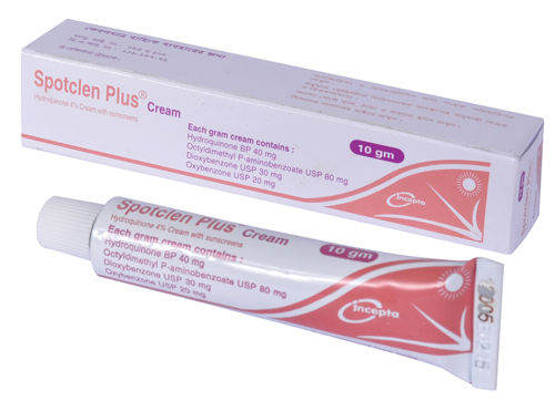 Spotclen Plus 40 mg+80 mg+30 mg+20 mg Packaging