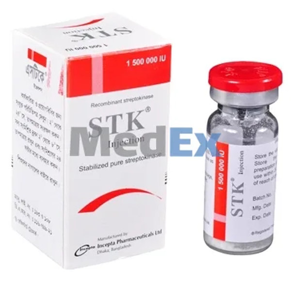 STK 1.5 million unit/vial Packaging