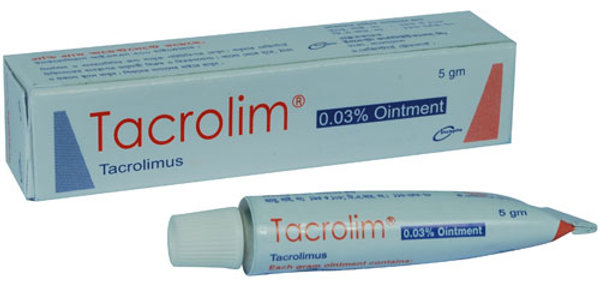 Tacrolim 0.03% Packaging