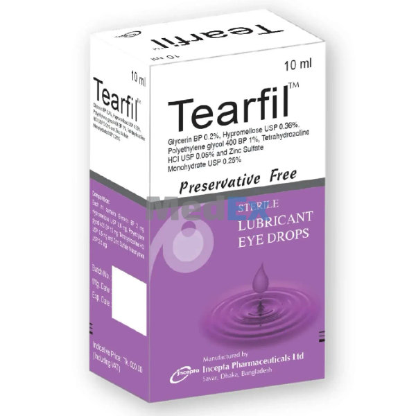 Tearfil 0.2%+0.36%+1%+0.05%+0.25% Packaging