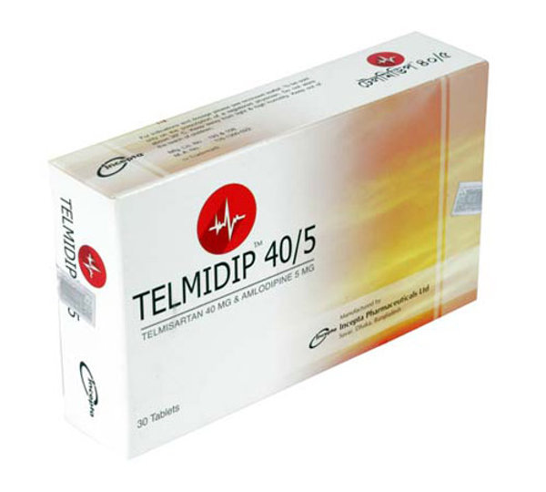 Telmidip 5 mg+80 mg Packaging