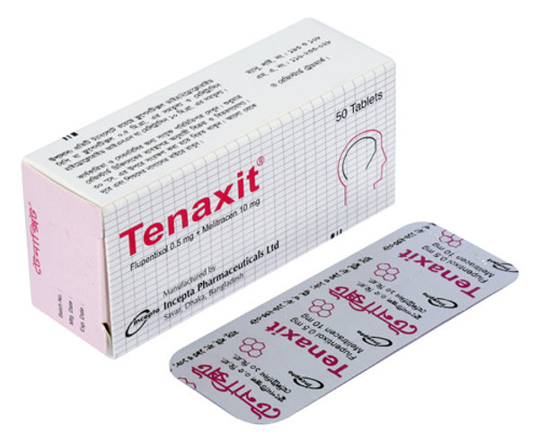 Tenaxit 0.5 mg+10 mg Packaging
