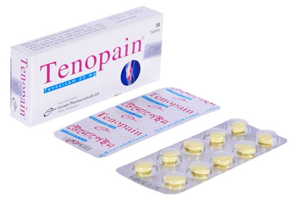 Tenopain 20 mg/vial Packaging