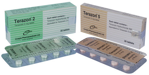 Terazon 2 mg Packaging