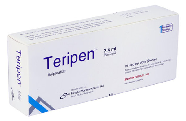 Teripen 20 mcg/80 mcl Packaging