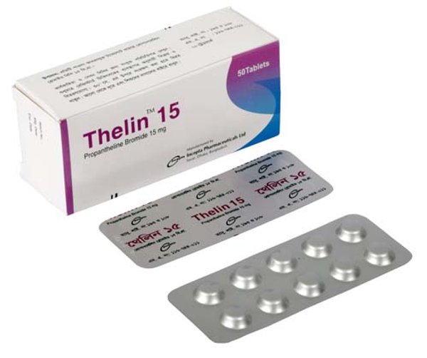 Thelin 15 mg Packaging