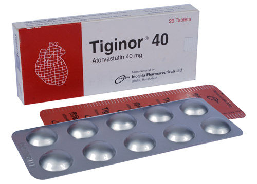 Tiginor 20 mg Packaging