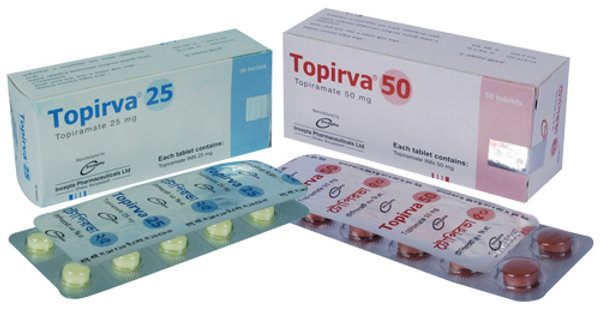 Topirva 50 mg Packaging