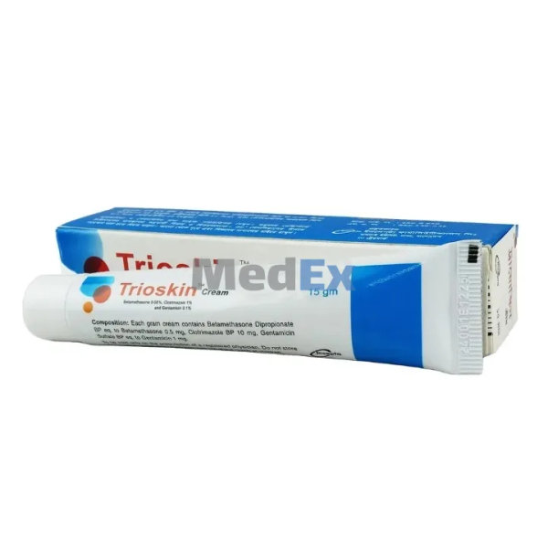 Trioskin 0.05%+1%+0.1% Packaging