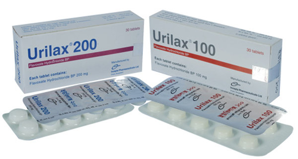 Urilax 100 mg Packaging