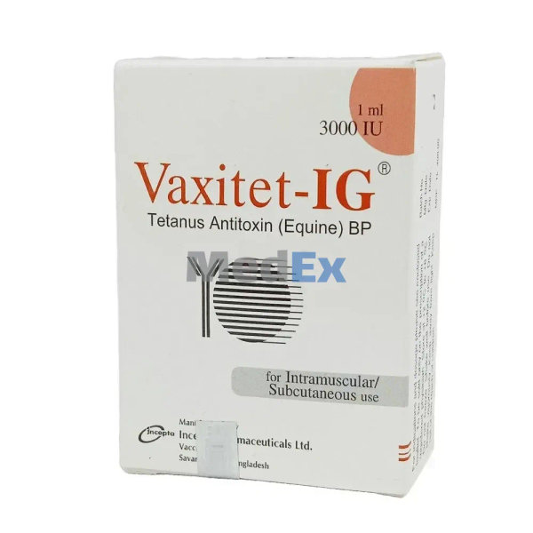 Vaxitet-IG 3000 IU/ml Packaging