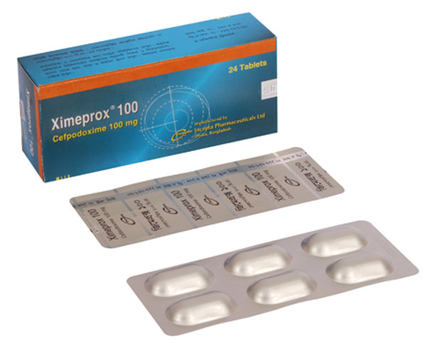 Ximeprox 100 mg Packaging