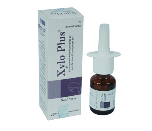 Xylo Plus (2.6 mg+0.0325 mg)/spray Packaging