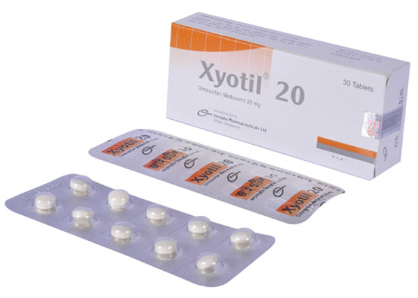 Xyotil 20 mg Packaging