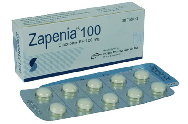 Zapenia 100 mg Packaging