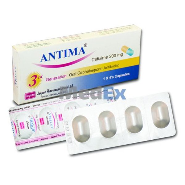 Antima 200 mg Packaging