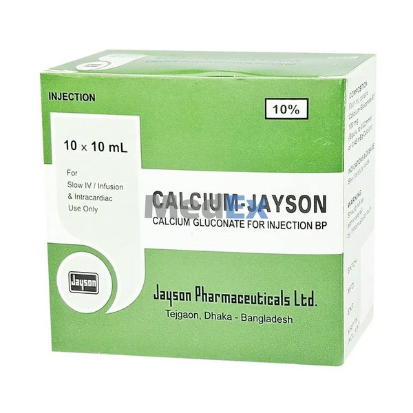 Calcium-Jayson 500 mg/5 ml Packaging