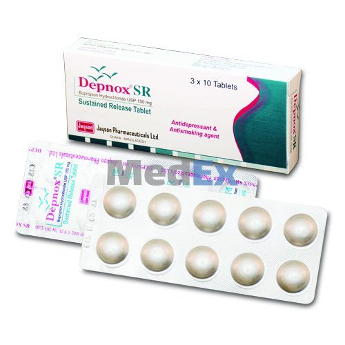 Depnox SR 150 mg Packaging