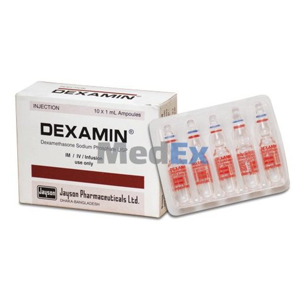 Dexamin 5 mg/ml Packaging