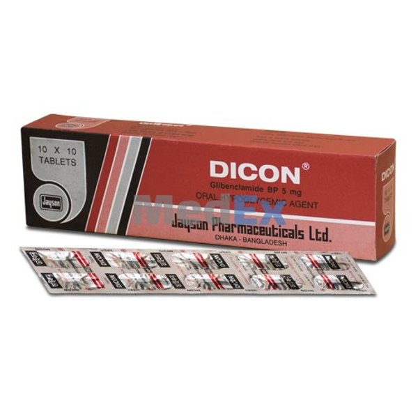 Dicon 5 mg Packaging