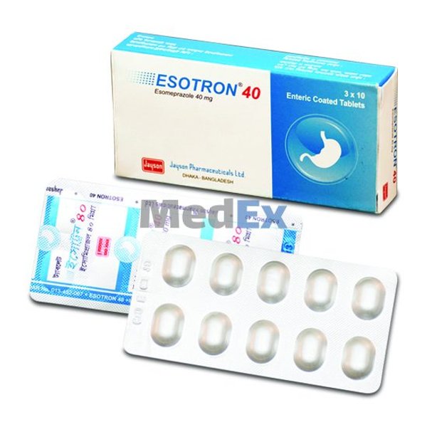 Esotron 40 mg Packaging