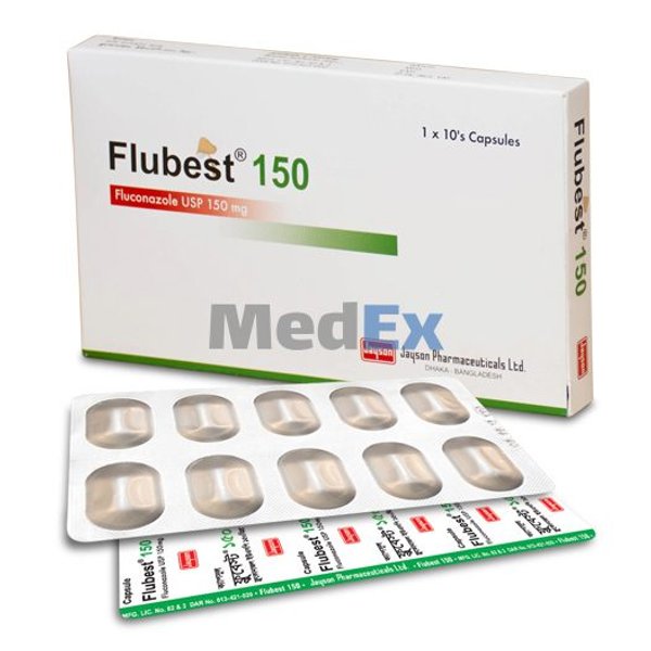 Flubest 150 mg Packaging