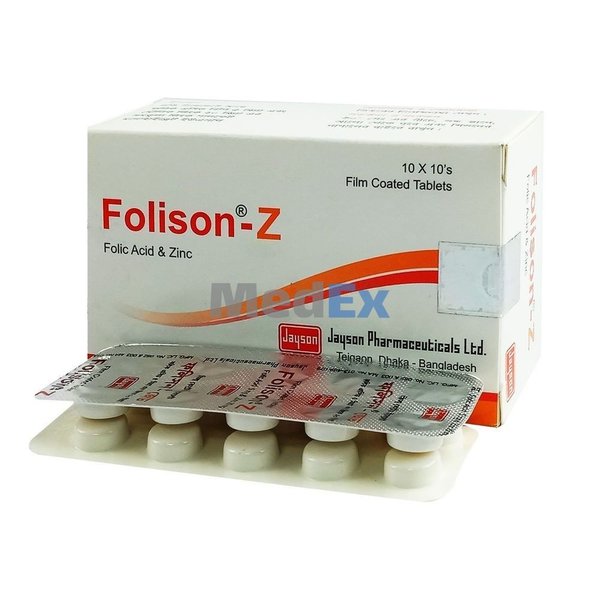 Folison-Z 5 mg+20 mg Packaging