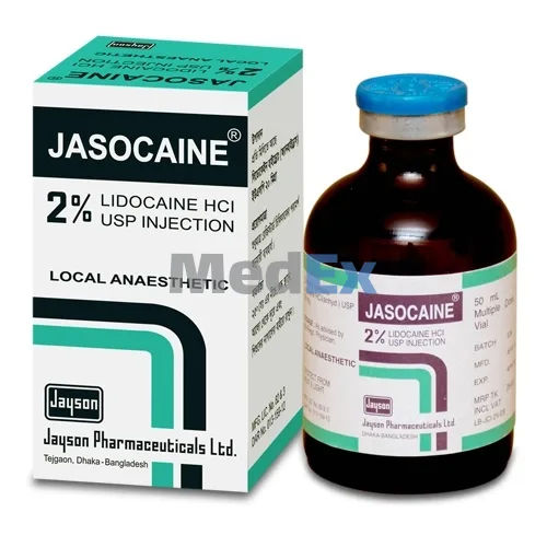 Jasocaine 2% Packaging