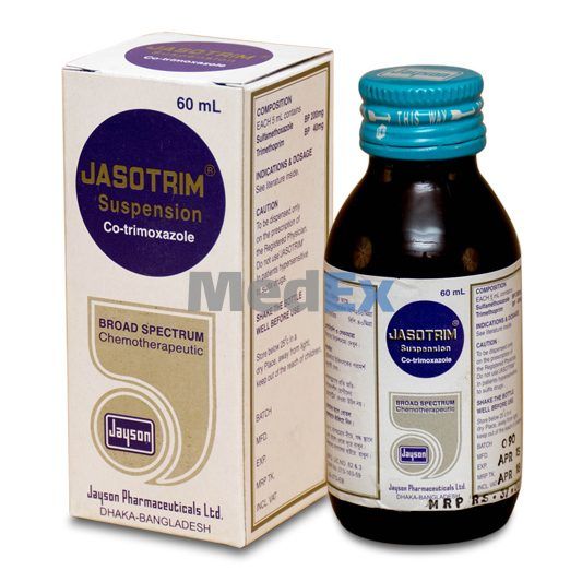 Jasotrim (200 mg+40 mg)/5 ml Packaging