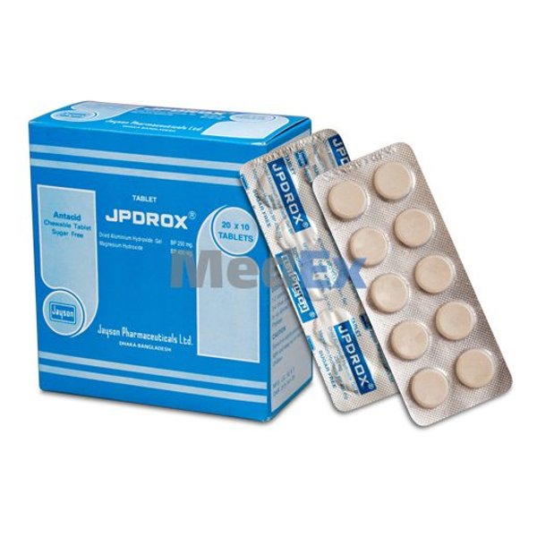 Jpdrox 250 mg+400 mg Packaging