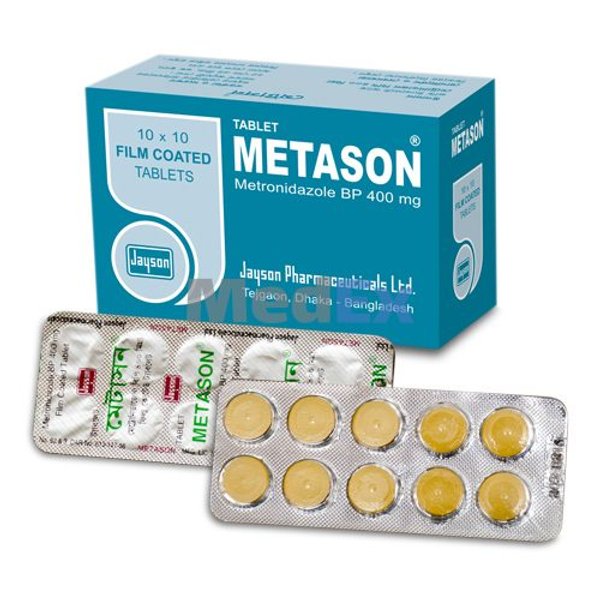 Metason 400 mg Packaging
