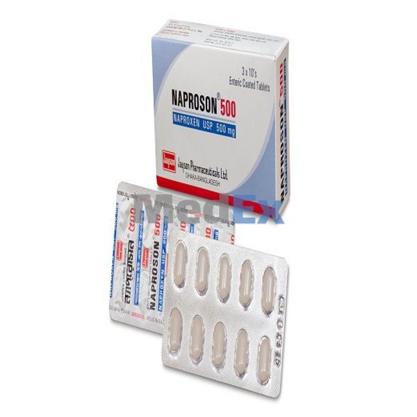 Naproson 500 mg Packaging