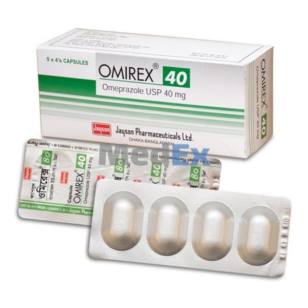 Omirex 40 mg Packaging
