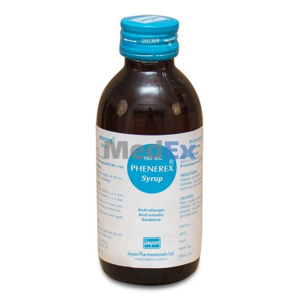 Phenerex 5 mg/5 ml Packaging