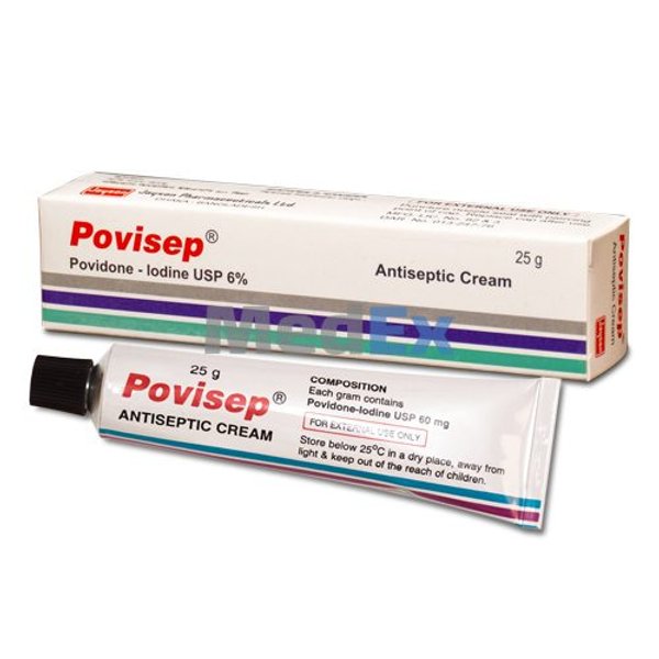 Povisep 6% w/w Packaging