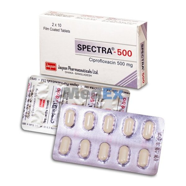 Spectra 500 mg Packaging