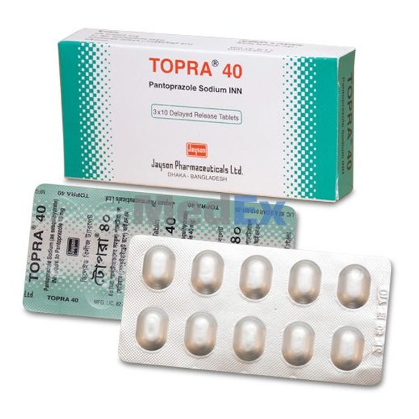 Topra 40 mg Packaging