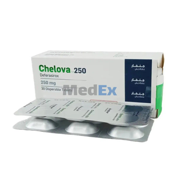 Chelova 250 mg Packaging